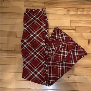 Plaid bell bottoms!